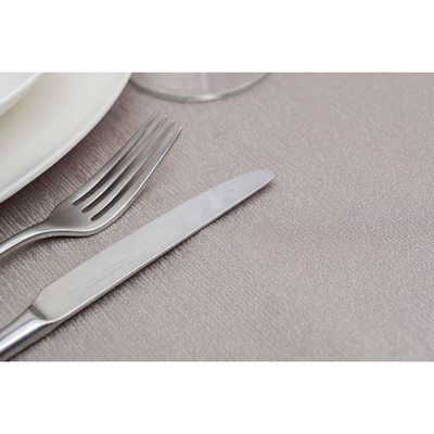 Immagine di Tovaglia antimacchia in polipropilene ROIAL VANITY 150x200 colore grigio 12 pezzi