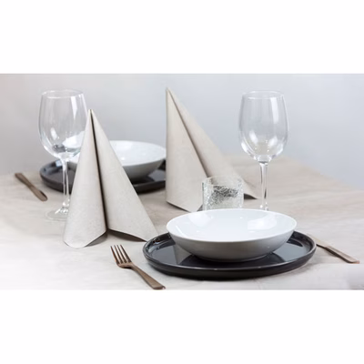 Immagine di Coprimacchia in carta a secco airlaid ROIAL CADI' 100X100 colore caffè 100 pezzi