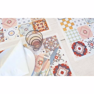 Immagine di Tovaglietta in carta MAIOLICA cm 40x30 250 pezzi