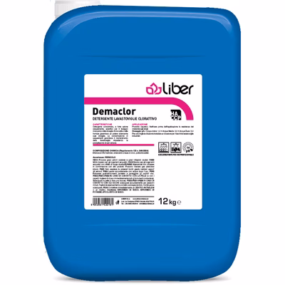 Immagine di Detergente liquido per lavastoviglie clorattivo LIBER DEMACLOR kg 12