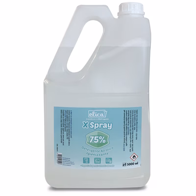 Immagine di Detergente igienizzante ELICA X-Spray a base d'alcool 75% 5 litri