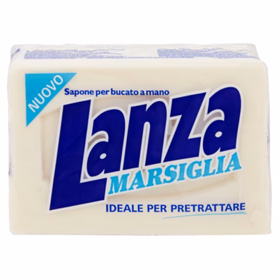 Immagine di Sapone di Marsiglia LANZA per bucato a mano 250 g