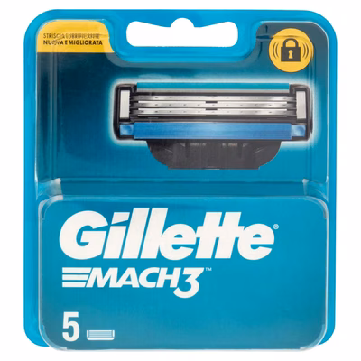 Immagine di Lamette GILLETTE MACH3 RICARICA 5PZ