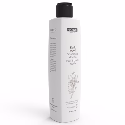 Immagine di Shampoo doccia con Vitamina E HOBO DARK WOOD 250 ml