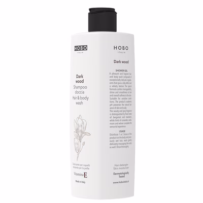 Immagine di Shampoo doccia con Vitamina E HOBO DARK WOOD 500 ml