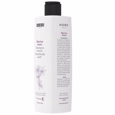 Immagine di Shampoo doccia con Vitamina E HOBO NARCISO MOON 500 ml