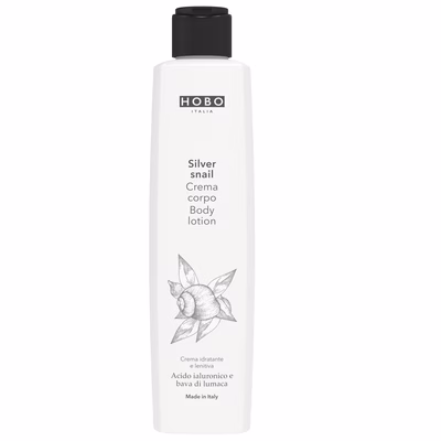 Immagine di Crema corpo a base di Acido Jaluronico e Bava di Lumaca HOBO SILVER SNAIL 250 ml