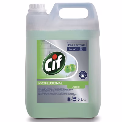 Immagine di Detergente in gel con ossigeno attivo CIF PROFESSIONAL APPLE 5 litri