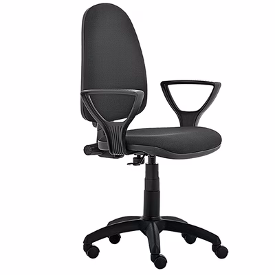 Immagine di Sedia operativa VIKY ecopelle antibatterica nero