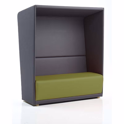 Immagine di Divano crt prive' con tetto - basi colore verde