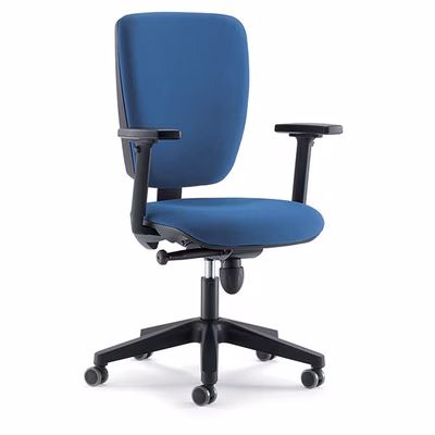 Immagine di Sedia operativa SURF tessuto blu