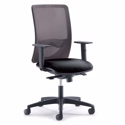 Immagine di Sedia operativa RIO tessuto nera