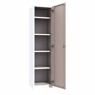 Immagine di ARMETBOX Armadio met. 1 anta 45x45x185 bianco