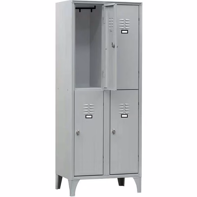 Immagine di Armadio spogliat. sovrapposto 4P 70x35x180 grigio