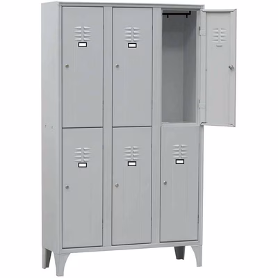 Immagine di Armadio spogliat. sovrapposto 6P 105x50x180 grigio