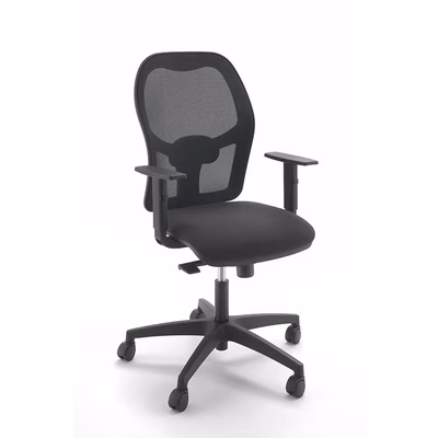 Immagine di Sedia operativa Q3 con braccioli regolabili nero