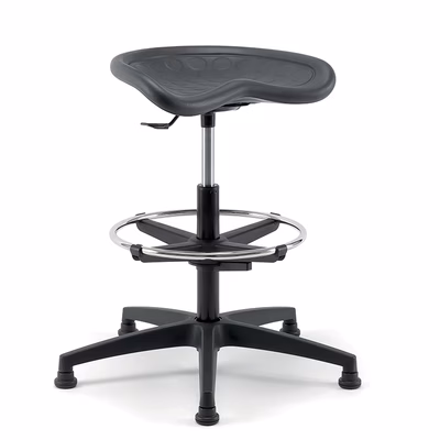 Immagine di Sgabello TRACTOR 03 PG senza schienale colore nero