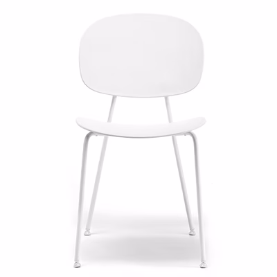 Immagine di Sedia TONDINA POP str.bi colore bianco
