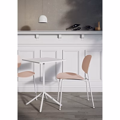 Immagine di Sedia TONDINA POP str.bi colore cipria