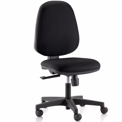 Immagine di Sedia operativa TIGER senza braccioli nero