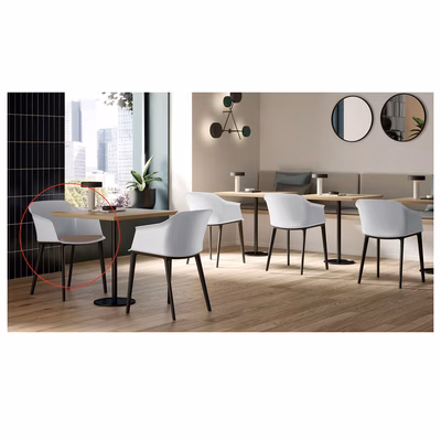 Immagine di Supplemento cuscino imbottito rivestimento ecopelle terra