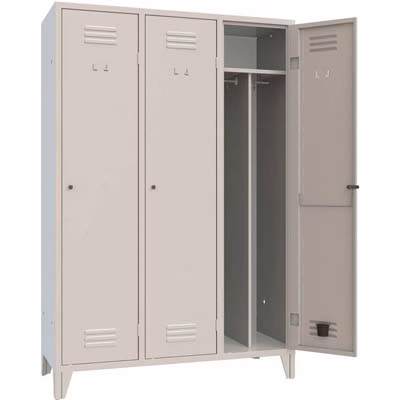 Immagine di Armadio met spogl. c/div. interno c/tetto 3p