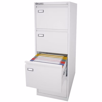 Immagine di Classificatore metallico KUBO 4 cassetti bianco