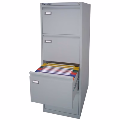 Immagine di Classificatore metallico KUBO 4 cassetti grigio