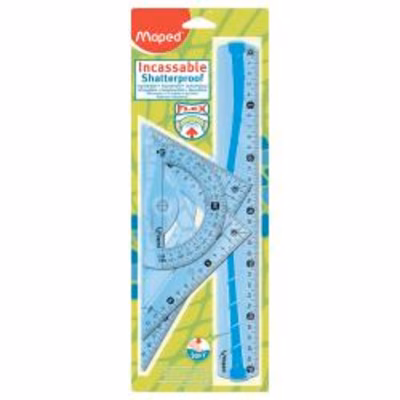 Immagine di Set 4 pz con riga cm30 goniom