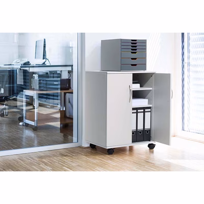 Immagine di Mobile multifunzione 7453A con ante grigio