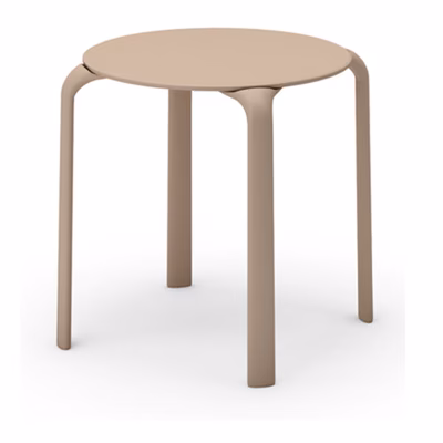 Immagine di Tavolo DROP piano tondo sabbia