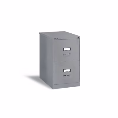 Immagine di Classificatore PREMIUM CLASSIC 2 cassetti grigio