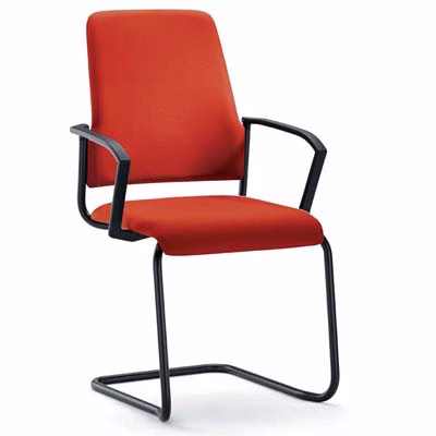 Immagine di Sedia visit. INTERSTUHL GOAL telaio nero sed. Ro