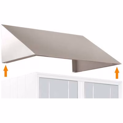 Immagine di Tetto inclinato LxPxH cm 70x50x30 Grigio Ral 7036