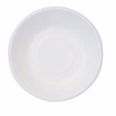 Immagine di Piatto fondo rotondo in polpa di cellulosa colore bianco 680 ml Ø 18,9 cm