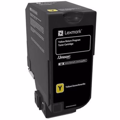 Immagine di Toner Laser return program LEXMARK 74C20Y0 giallo 3000 copie