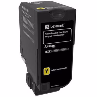 Immagine di Toner Laser return program LEXMARK 74C2SY0 giallo 7000 copie