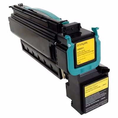 Immagine di Toner Laser LEXMARK 24B6021 giallo 18000 copie