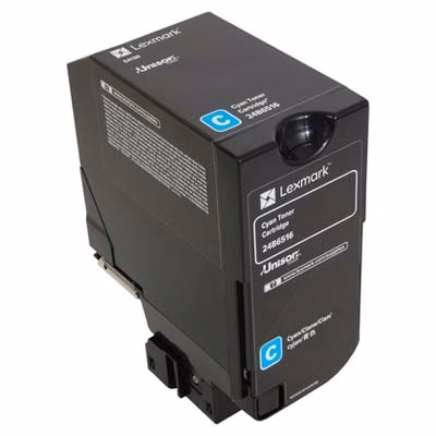 Immagine di Toner Laser LEXMARK 24B6516 ciano 10000 copie