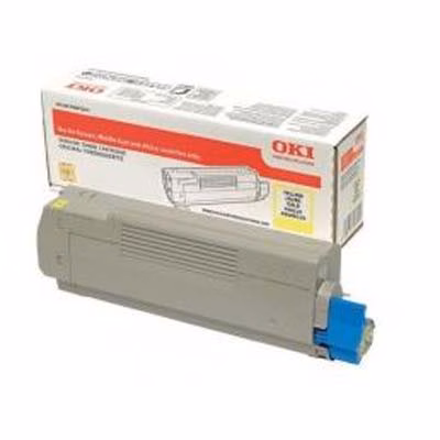 Immagine di Toner Laser OKI 46490401 giallo 1500 copie