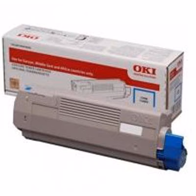 Immagine di Toner Laser OKI 46490607 ciano 6000 copie