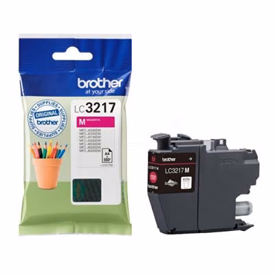 Immagine di Inkjet BROTHER LC-3217M magenta 550 copie