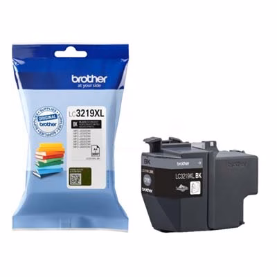 Immagine di Inkjet BROTHER LC-3219XLBK nero 3000 copie