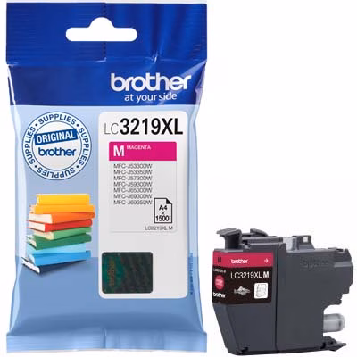 Immagine di Inkjet BROTHER LC-3219XLM magenta 1500 copie