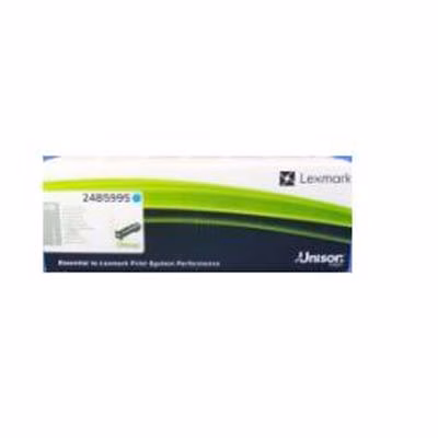 Immagine di Toner Laser LEXMARK 24B5995 ciano 20000 copie