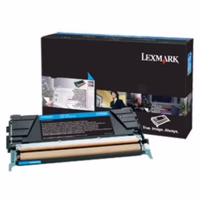 Immagine di Toner Laser return program lexmark x746a3cg ciano 7000 copie