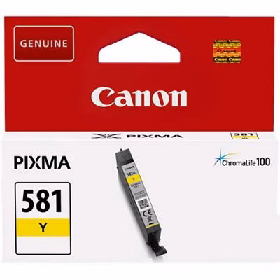 Immagine di Inkjet CANON CLI-581Y 2105C001 giallo 259 copie