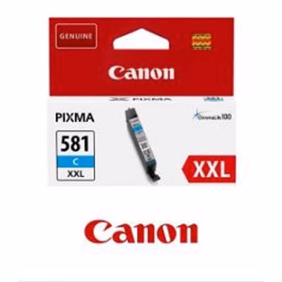 Immagine di Inkjet CANON CLI-581CXXL 1995C001 ciano 830 copie