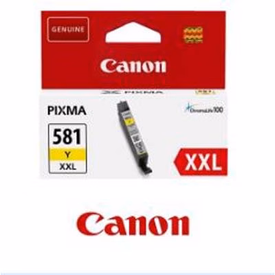 Immagine di Inkjet CANON CLI-581YXXL 1997C001 giallo 830copie
