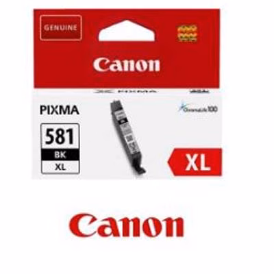 Immagine di Inkjet CANON CLI-581BKXL 2052C001 nero 2280 copie